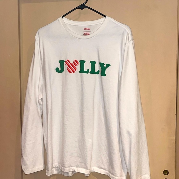 Disney Jolly 100% cotton long sleeve Jolly top/ pajama top only size XL - Picture 1 of 6